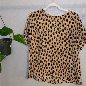 Leopard Print Top